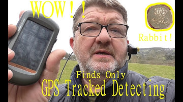 Amazing Tracking Using the Garmin GPS Metal Detecting - Finds Only #metaldetecting