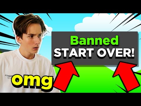 I Got BANNED From ROBLOX... Starting OVER! JOIN RIGHT NOW! - I Got BANNED From ROBLOX... Starting OVER! JOIN RIGHT NOW!