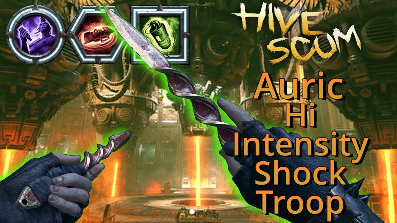 Auric Smelter Complex: The Envenom Hive Scum, Shivs/Needle Pistol - Darktide 40k