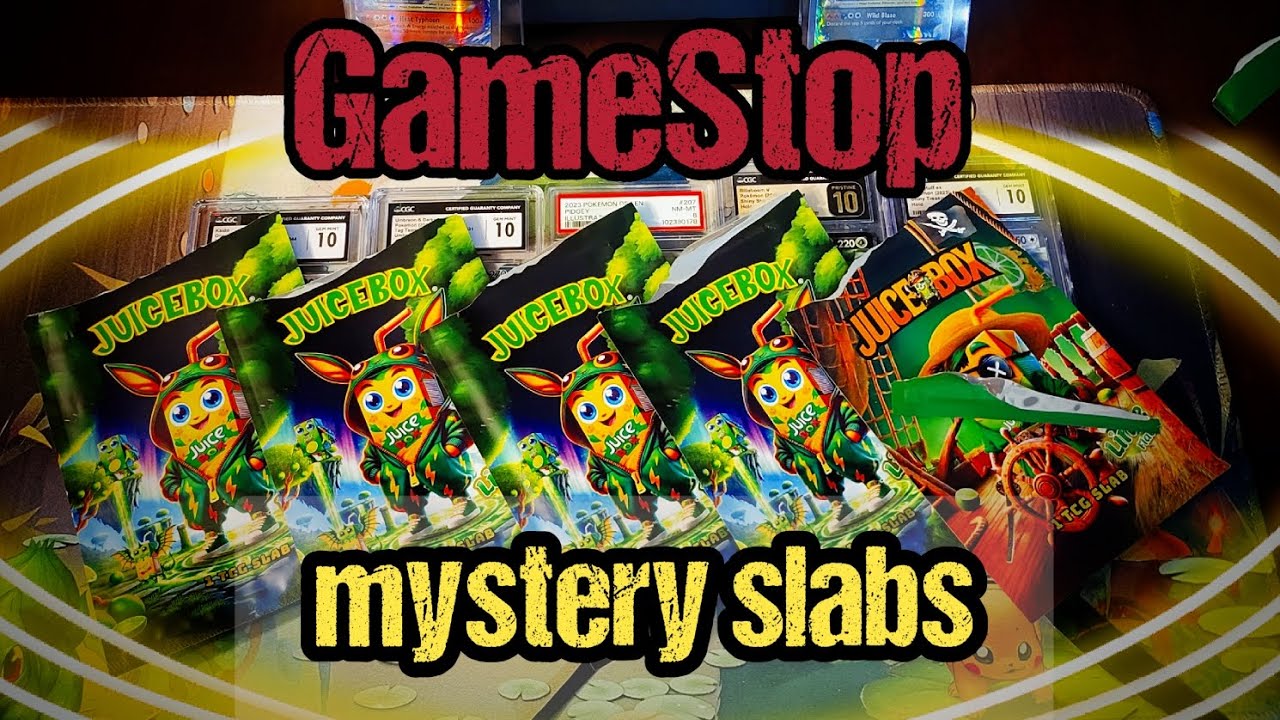 👀  Gamestop's Mystery Slabs, JUICE BOX Opening!