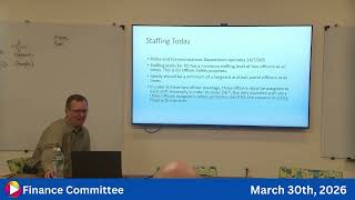 Finance Committee: 3-30-26
