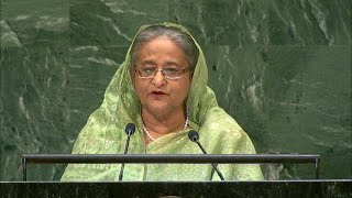 Sheikh hasina, prime minister of the people’s republic bangladesh,
addresses general debate 73rd session assembly un (new...