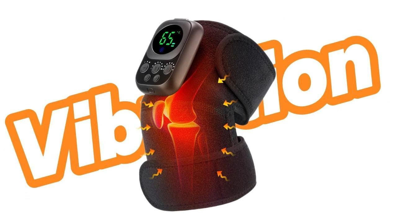 🔥 Hailicare HEATING & VIBRATION Knee Pad - Shoulder/Elbow/Leg Massager!