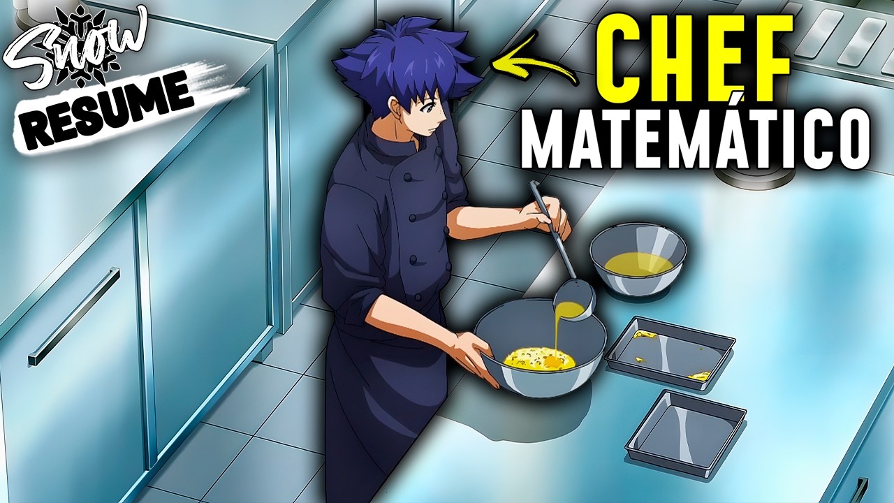 ❄️(1-8) GENIO MATEMÁTICO CONQUISTARÁ LA ALTA COCINA CON SUS HABILIDADES | Resumen de Anime