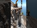 Insane Castle Built on an Extreme Cliff 😳🏰  #construction #transformation #housebuild #shortsyoutube