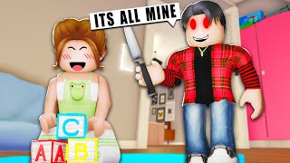 My MOMS BOYFRIEND Tried to MURDER Me in Roblox Snapchat.. (Brookhaven RP 🏡)
