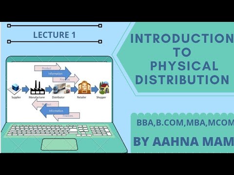 physical distribution คือ  New 2022  Definition of Physical Distribution #Meaningofphysicaldistribution #bba  #mba #bcom #mcom #lecture