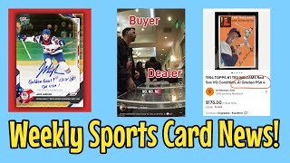 Polarizing Card Show Interaction! Whos Right? | Dealer Does Right Thing! | & More Sports Card News
Use code HERO for 60-day free trial at Auction Wire!
https://auctionwire.ai/
Sign up for my FREE daily Hobby Headlines newsletter! https://www.hobbyheadlines.com/
In todays Clearing The Bases, I talk about a polarizing card show interaction between buyer and dealer, AI grading coming to eBay sales, some amazing auctions, and more sports card, memorabilia, and collectibles news!
If you want to support my channel, you can sign up for a $2/month membership:
https://www.youtube.com/channel/UCRfWi9L4EOSYtXoW_nc-X-g/join
Follow me on Instagram: https://www.instagram.com/junk.wax.hero/
And Twitter: https://twitter.com/JunkWaxHero79
My eBay store:
https://www.ebay.com/usr/mikejwh
#sportscards #tradingcards #baseballcards Polarizing Card Show Interaction! Whos Right? | Dealer Does Right Thing! | & More Sports Card News