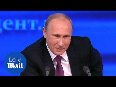 Vladimir Putin jokes about a stroke survivor being drunk - Daily Mail