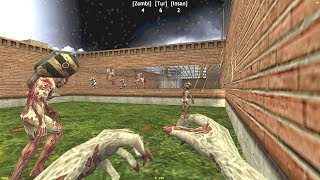 Counter-Strike: Zombie Escape Mod - ze_Fortressv2_pg on Dark Professional (Insane ENDING Survival)