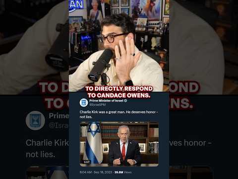 Thumbnail for Netanyahu responds to Candace Owens