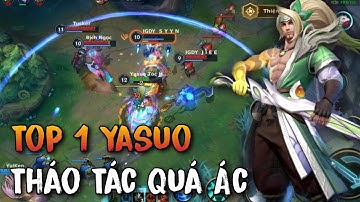LMHT TỐC CHIẾN: RANK 1 YASUO THAO TÁC QUÁ ÁC SIÊU MƯỢT VỚI SKIN XANH LÁ ẨN THÂN CHI THUẬT