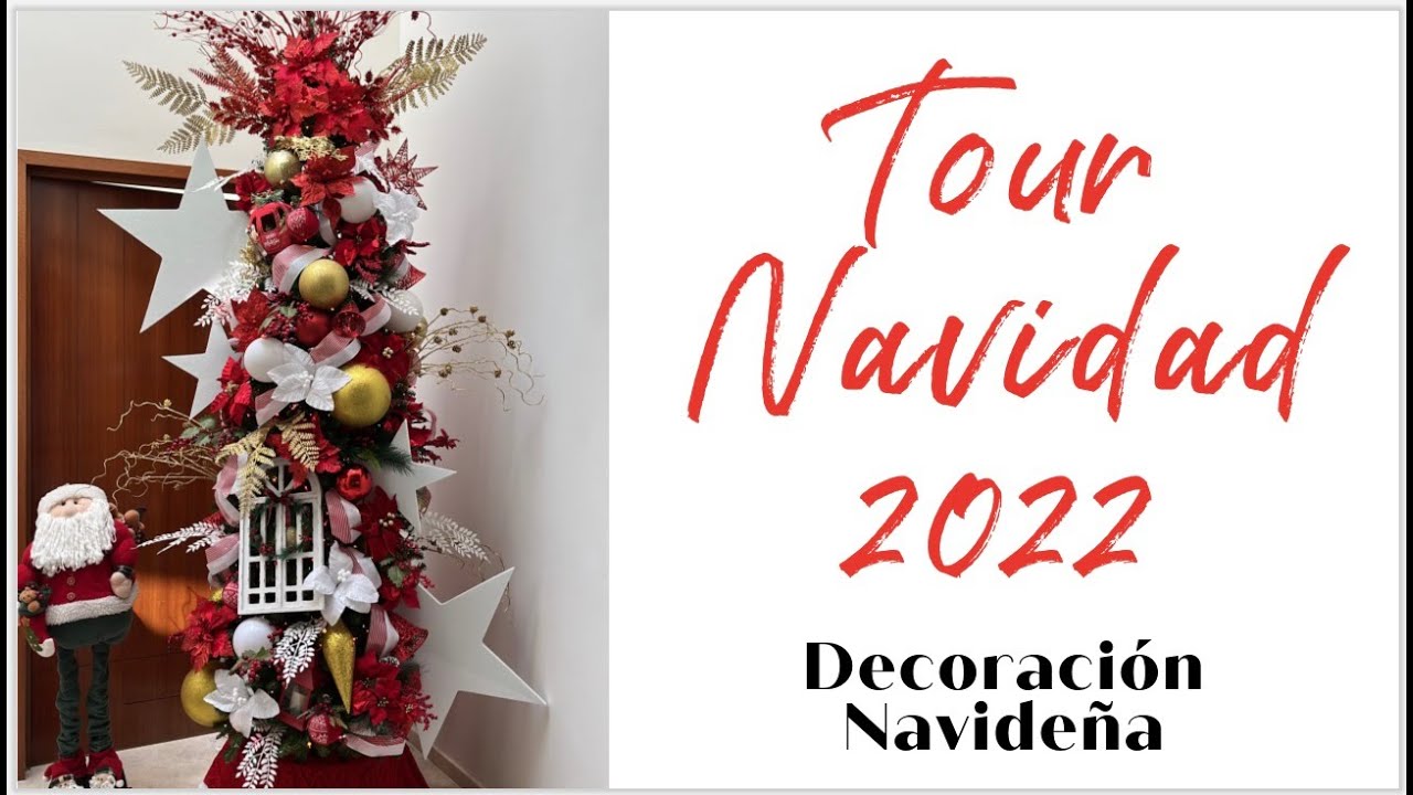 Tour Navideño 2022, Cómo decoramos esta navidad, acompañame! Video 14 del 2022!
