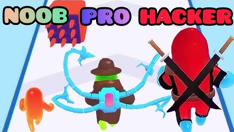 NOOB vs PRO vs HACKER in Join Blob Clash 3D