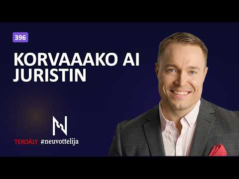 Tekoälyagentit muuttavat lakialan – mitä ihmiselle jää? | Aleksi Paavola | Neuvottelija 396