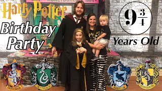 Skylens 9th Birthday Party | Harry Potter Themed Birthday 2021