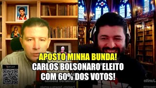 APOSTO MINHA BUNDA! Carlos Bolsonaro eleito com 60% dos votos!