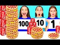 100 слоев еды Челлендж #2 с DaRaDa Challenge