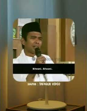 ceramah UAS, story wa dan instagram
