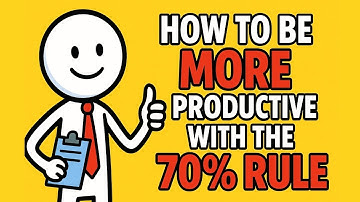 Stop Pushing Yourself Too Hard – Use the 70% Rule