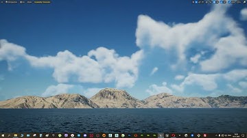 Unreal Engine 5 Water and Yacht Simulation (Project In Description)