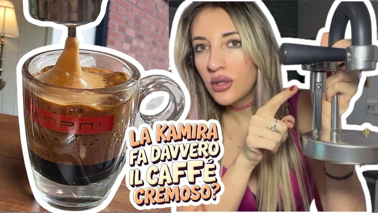 Provo a fare il caffè cremoso con la Kamira 