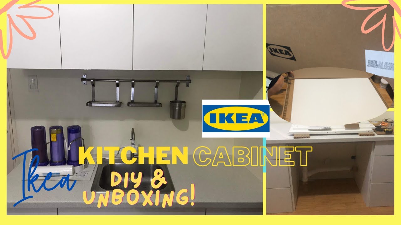 IKEA KITCHEN CABINET INSTALLATION - YouTube