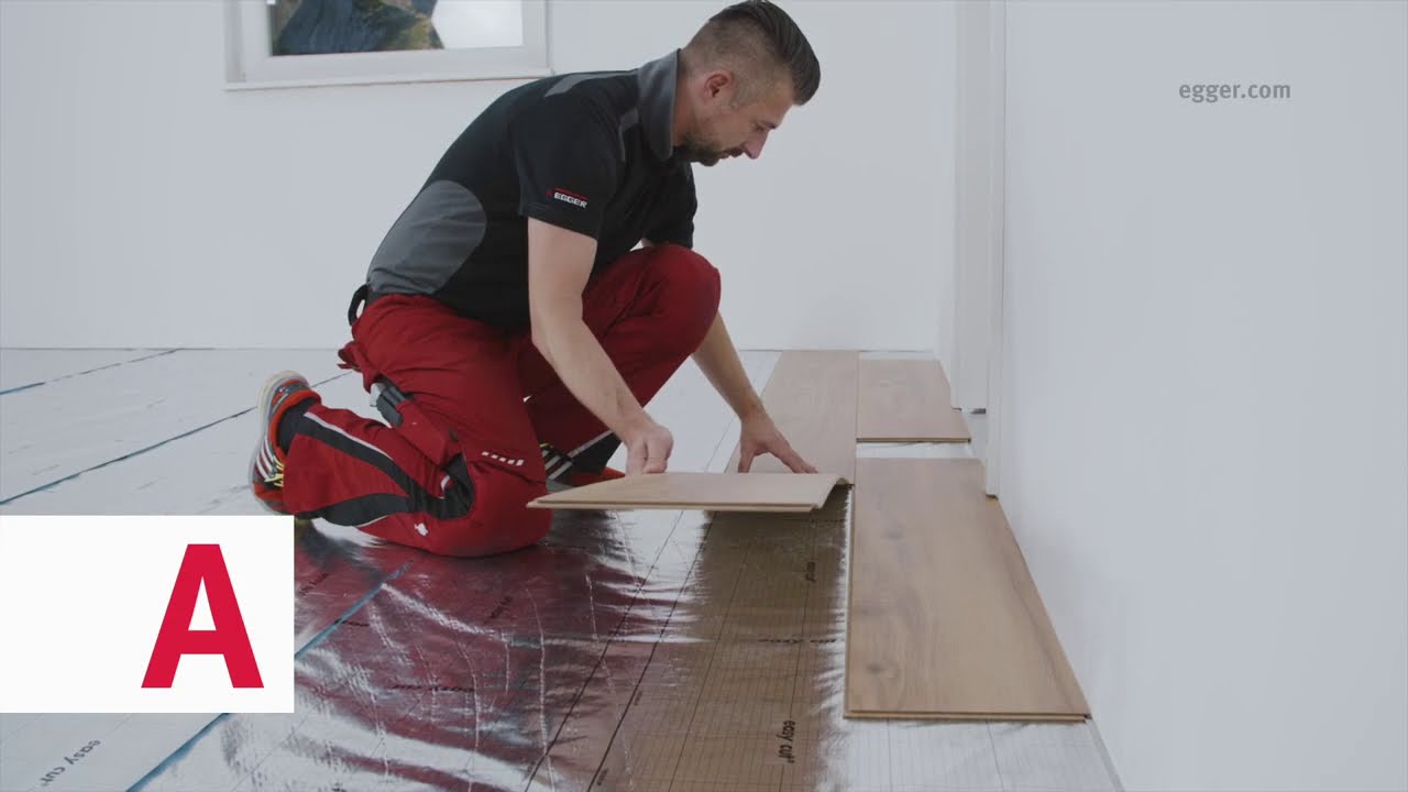 Instalacija EGGER laminatnog poda sa Click it! sistemom