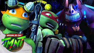mikey fights bug mutants as butterfly tmnt 2012 teenage