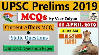 UPSC 2019 Prelims Preparation- 11 April 2019 Daily Current Affairs MCQ for UPSC / IAS by VeeR Talyan screenshot 3