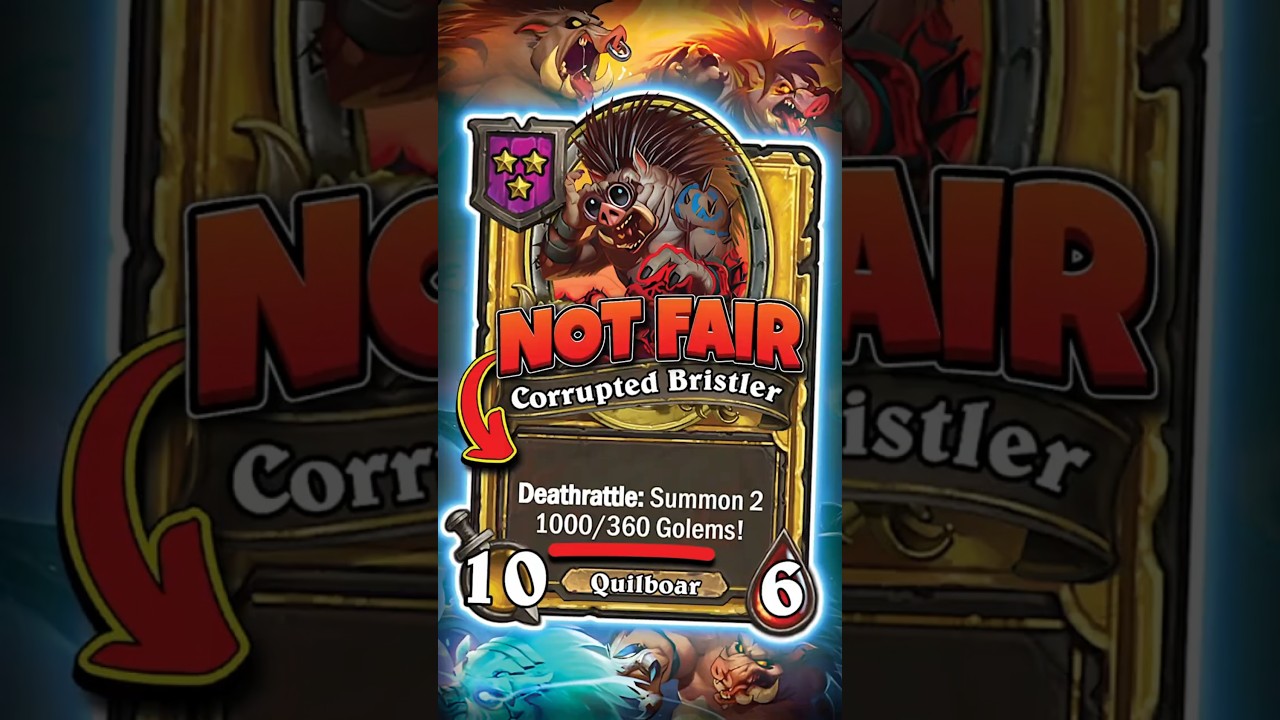 The NEW Way to Play Quilboar is CRAZY! | Hearthstone Battlegrounds