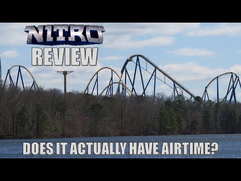 Video: Nitro Six Flagsissa Great Adventure - Coaster Review