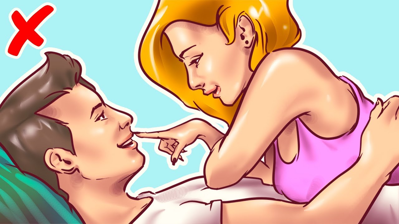 That your better. Happy things. Want to Sleep cartoon. Woman Madly in Love. Ask your partner cartoon picture.