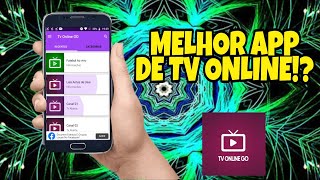 MELHOR APP PARA ASSISTIR TV ONLINE 2020! (Tv Online Go) - Tauz Remake screenshot 3