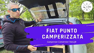 FIAT PUNTO CAMPERIZZATA di Giovanni | Van Tour Camper Van Conversion