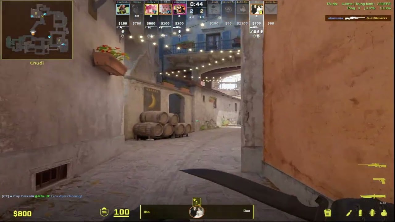 CS2 AWP ACE clutch 1v5