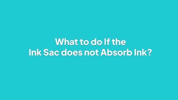 What to do If the Ink Sac does not Absorb Ink | LOKLiK iPrinter™ DTF-A3-XP600