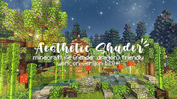 Better Renderdragon Zebra Shader 🍁 Best Aesthetic MCPE (Bedrock) Shader for 1.20!