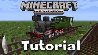 Minecraft Xbox Automatic Train Station |Redstone Tutorial|