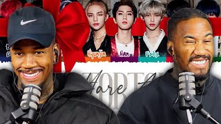 Reaction STRAY KIDS   'The Tortoise and the Hare' 토끼와 거북이 Lyrics 1 Of 2 Resimi