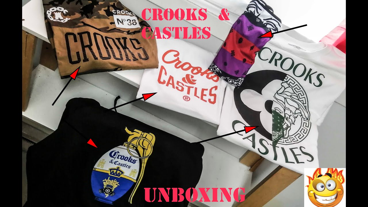 UNBOXING CROOK & CASTLES MYSTERY BOX - YouTube