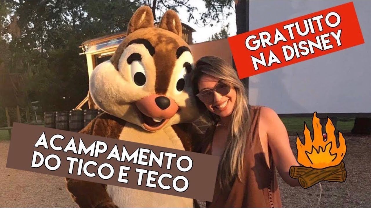 Chip n' Dale Campfire: fogueira e música com o Tico e Teco