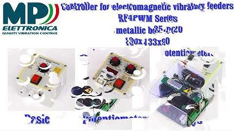 Series RF4PWM : Amplitude/frequency controller 5A for vibratory feeders