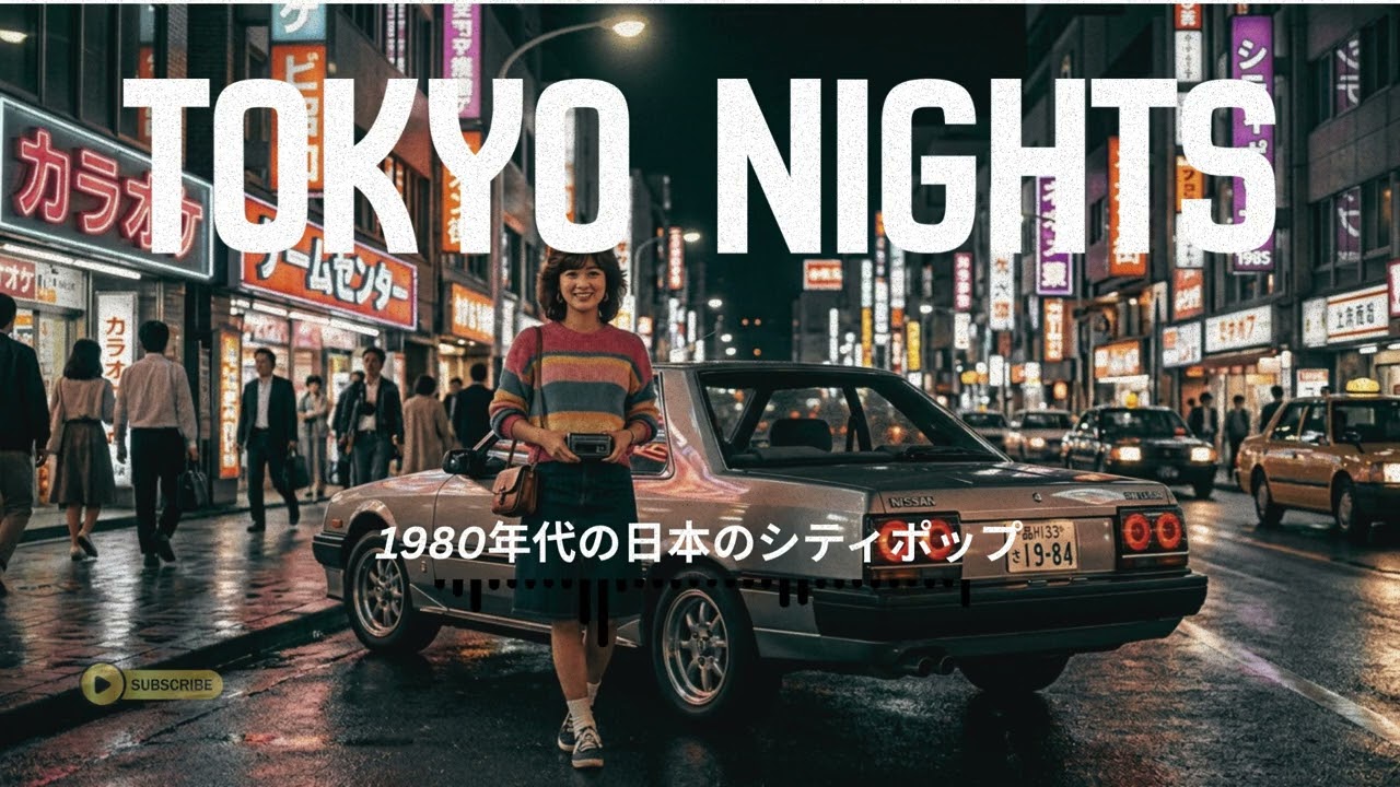 JAPANESE CITY POP 🎧 Tokyo Twilight Memories | 1980s Nostalgic