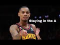 Star Guard Dejounte Murray inks extension with the Atlanta Hawks