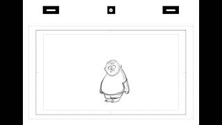 Chubby Guy Farts 2D Animation In Krita Unfinished