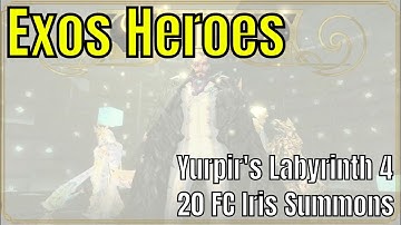 Exos Heroes: Yupir Labyrinth 4/FC Iris Summons
