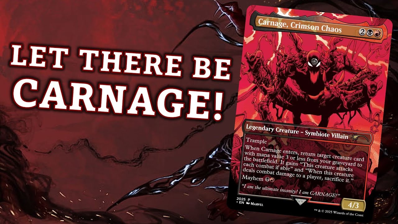 carnage card mtg Magic The Gathering - Phyrexia - All Will Be One