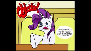 Turnabout Rarity Mlp Comic Dub