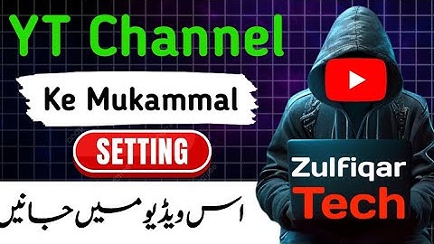 YouTube Channel Settings From Mobile in 2024 Customize Your Channel On Android